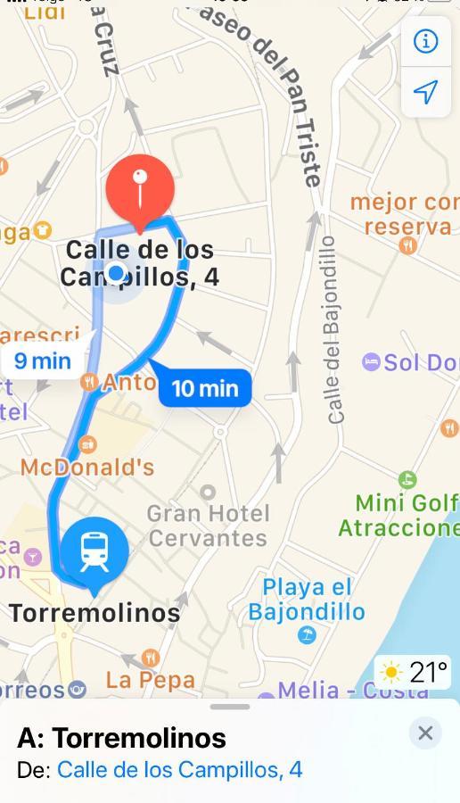 Apartamento Estudio Loft En El Centro Para 3 O 4 Personas Cama Doble Y Sofa Cama Check In A Partir De Las 15 Y 30 Min Pm Y Check Out Hasta Las 11 Y 30 Pm Con Wifi Normalmente No Se Puede Adelantar El Check In Торремолинос Экстерьер фото
